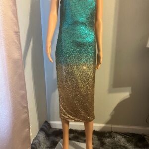 Sequin Ombre Dress